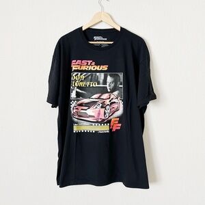 NEW Fast & Furious Don Toretto Graphic Tee